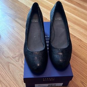 Stuart Weitzman black wedges